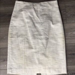 Banana Republic Gray Pencil Skirt